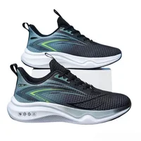 Men's Running Shoes 2025 Summer New Style Mesh Breathable Lightweight Casual Anti-slip Sports Sneakers Soft Bottom Versatile