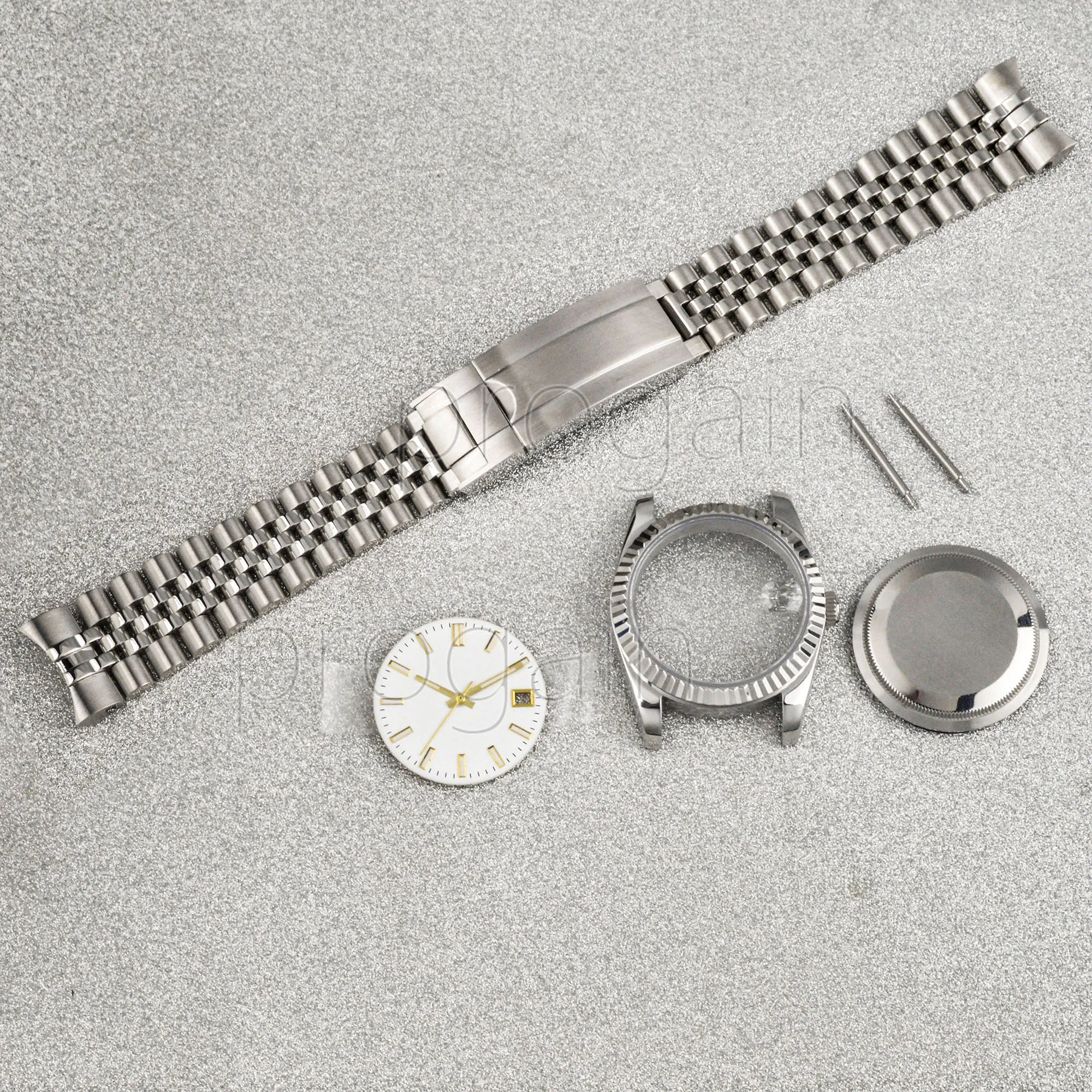 Stainless Steel Watch Band & Dial Modification Kit
