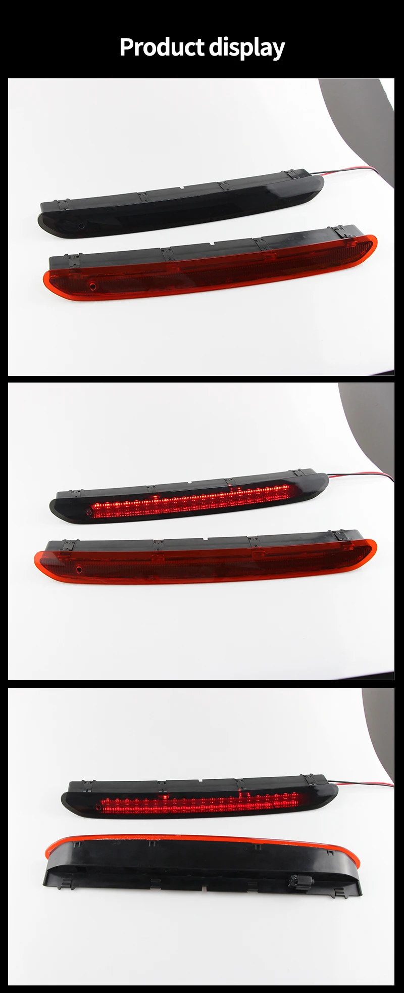 1 STÜCK LED High Level Bremslicht Hinten Stop 3rd Rücklicht für VW GTI/Jetta Station Wagon/Passat B6 B7/Kaninchen/Tiguan/Golf 6 Golf 7 – Detail 13