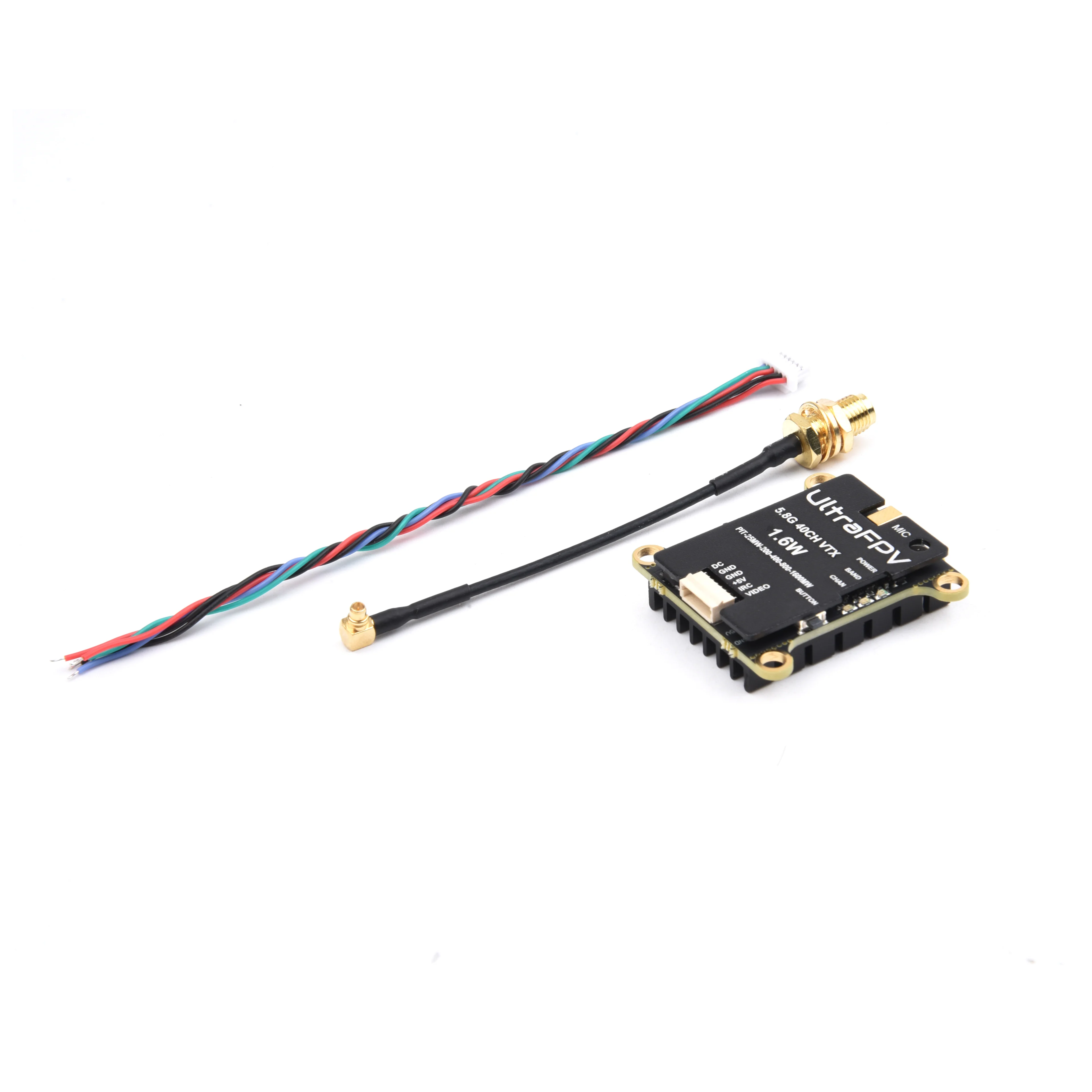 5.8G VTX 1.6W / 2.5W Transmitter & Skydroid W/ Antenna FUAV UVC 150CH & FPV 1200TVL Camera For RC Camera Drone