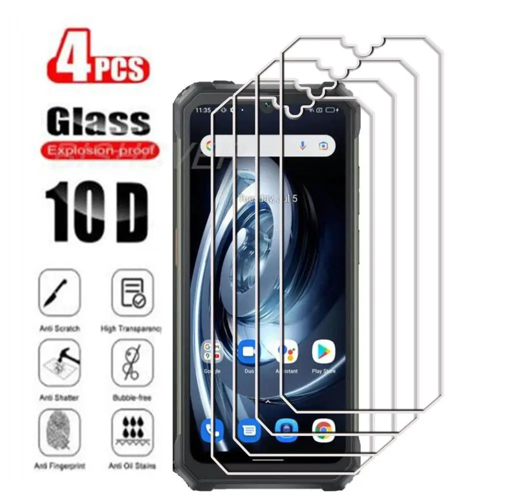 4Pcs-For-Blackview-BL8800-Pro-5G-Tempered-Glass-Protective-ON-For ...