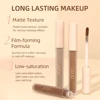 QIBEST Monochrome Eye Shadow Stick Waterproof Lasting Highgloss Nude Matte Liquid Eyeshadow Lying Silkworm Eyes Makeup 8 Colors 3