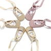 Baby Girl Dance Shoes Spring Toddler Ballerina Sweet Very Light Ribbon Crib Shoes Kids Princess Shoes Soft Sole Dress Footwear 1
