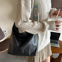 Wide Geometric Strap Shoulder Bag Large Capacity Crossbody Bags For Women,Retro Pu Leather Women’s Bag For Shopping Travel
