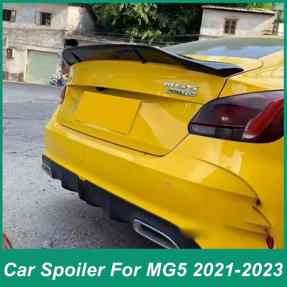 Suitable-for-MG-5-2021-22-Rear-Trunk-Iid-Spoiler-Ieaf-Plate-R-Rear-Wing ...