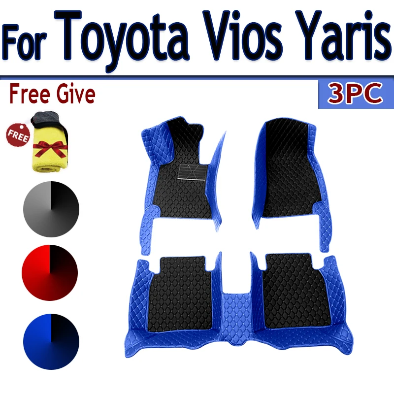 

Автомобильные коврики для Toyota Vios Yaris 2022 2021 2020 2019 2018 2017 2016 2014