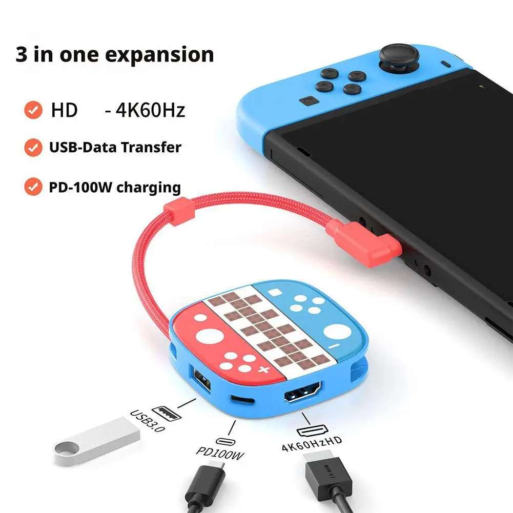 Base para Switch con 2 puertos HDMI 4K a 60Hz