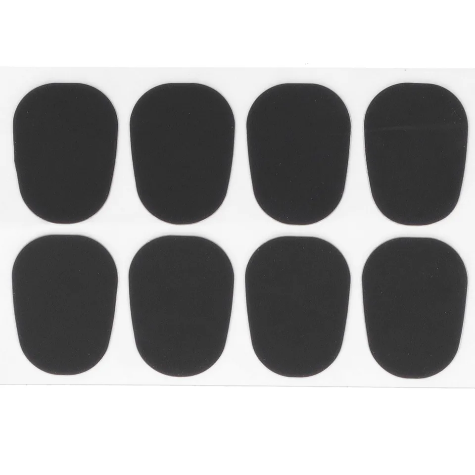 96 Paradenti Per Sassofono E Clarinetto - Cuscinetti Ovali 0,8mm Nero, Adesivi E Ipoallergenici