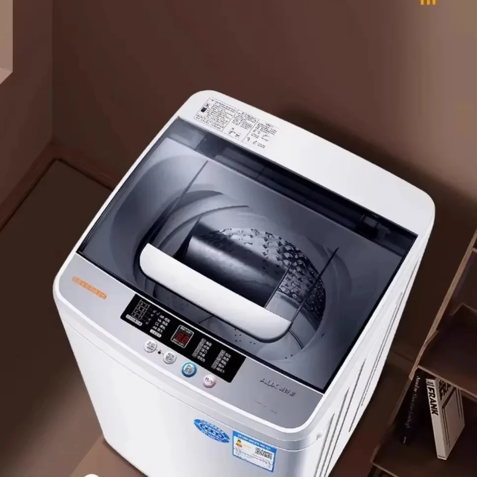 Household fully automatic washing machine large capacity air drying small hot drying portable washing machine 2