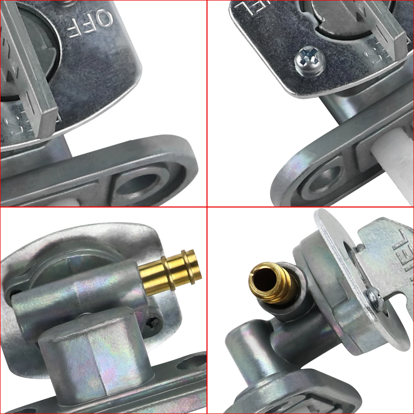 Fuel Petcock Valve Tank Switch Fuel Tap for Suzuki LTZ400 DR250 DR350 Yamaha TTR 90 225 230 250 WR250 YFM350 YFM660 XT600 XT350 motorcycle fuel switch