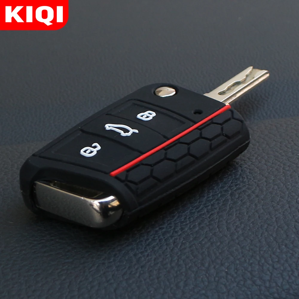 Premium Silicone Car Key Fob Cover