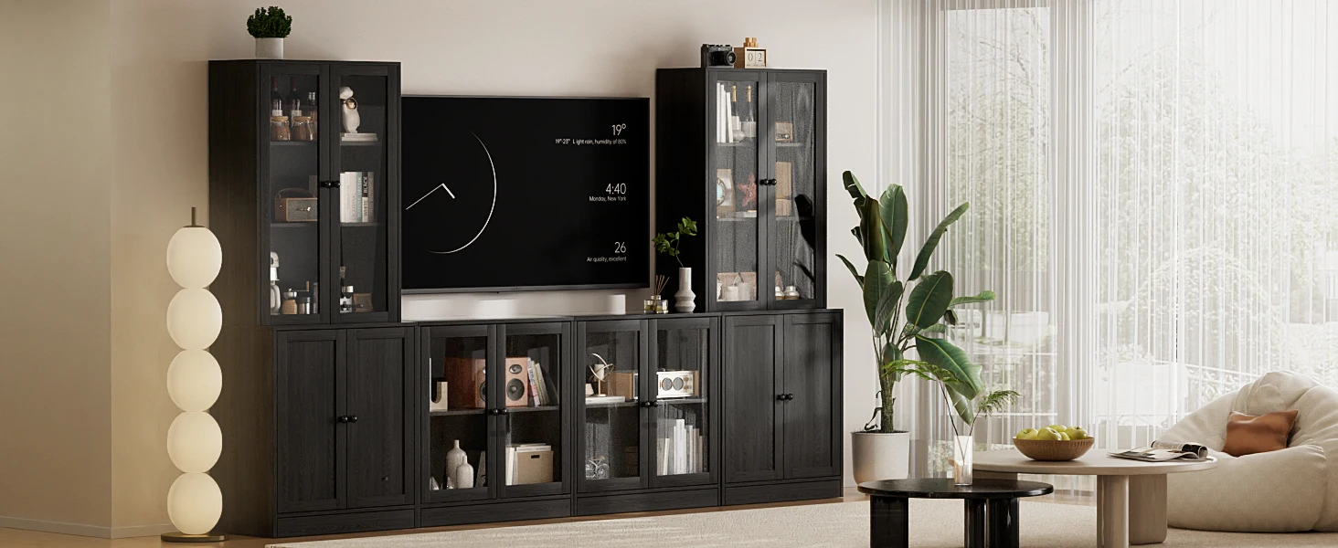 Glass Cabinets, Bookcases