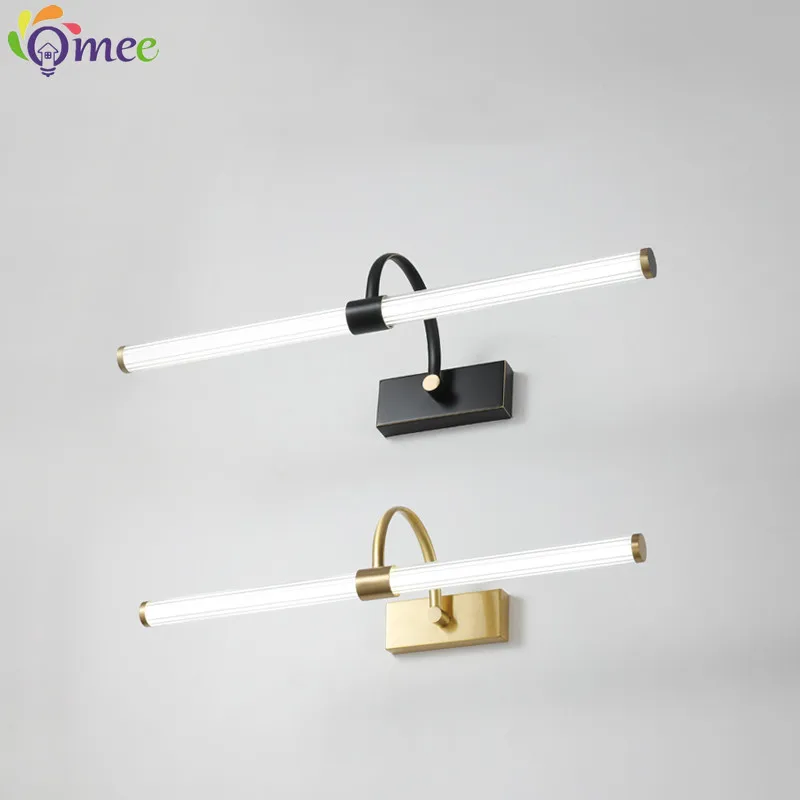 Vanity Mirror LED Wall Lamp Modern Long Wall Light For Home Bedroom Stairs Living Room Sofa Background Lighting Decoration Lamp