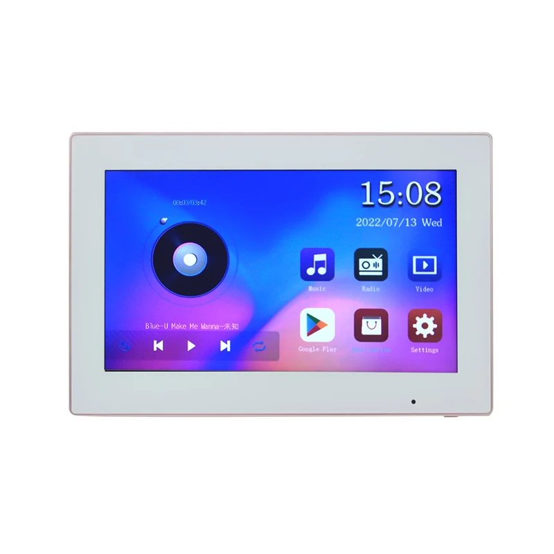

7 Inch Touch Screen In Wall Android Amplifier With Home Audio Bluetooth WIFI Theater System N705