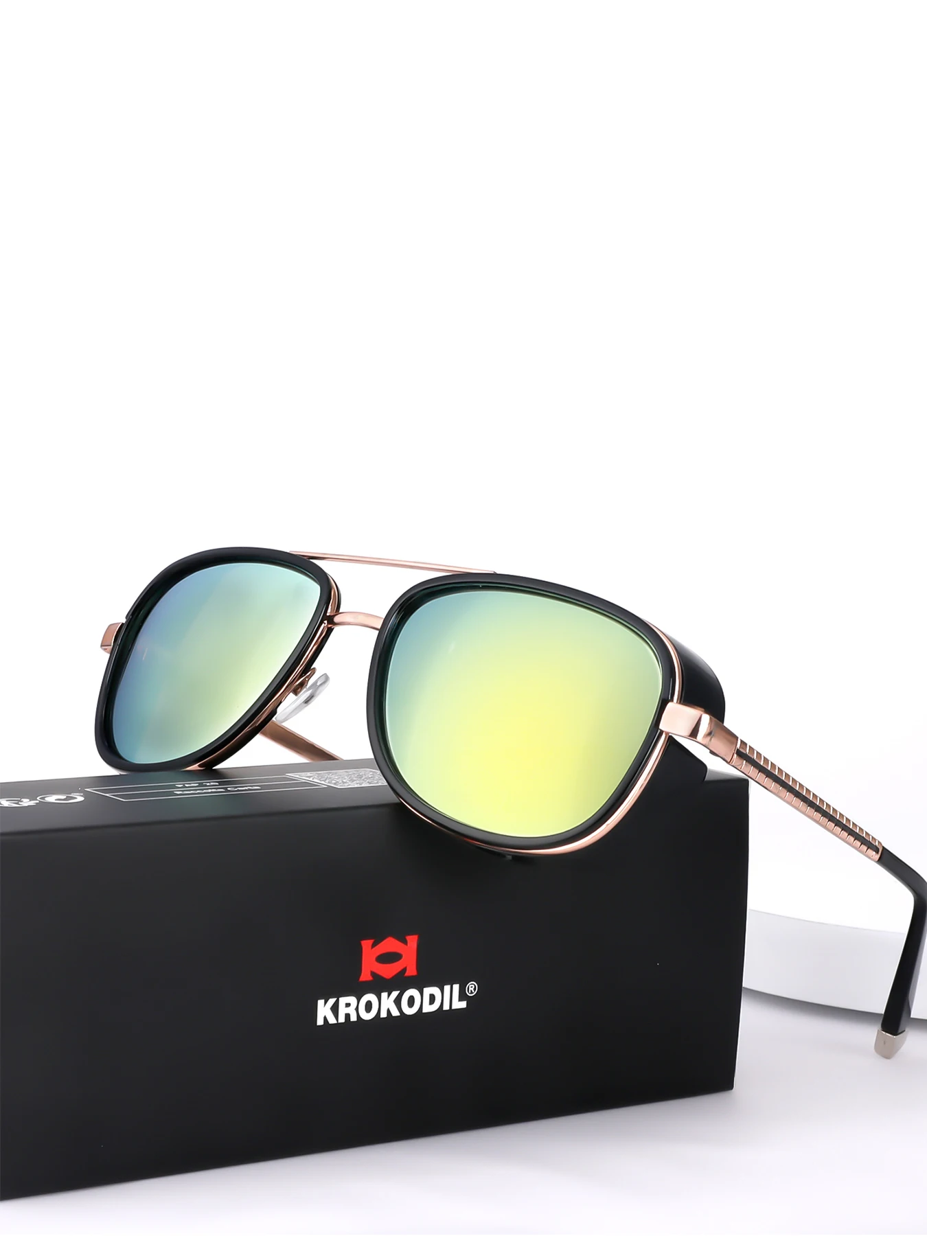 Tony Stark Sonnenbrille Mann Frau Steampunk männlich Farbverlauf rot Sonnenbrille UV400 - Bild 17 von 17