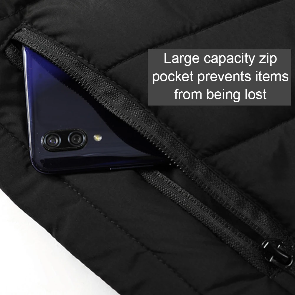 Heated Vest Jacket – Electric Heated Vest With 9 Heating Areas, USB Charging & Waterproof