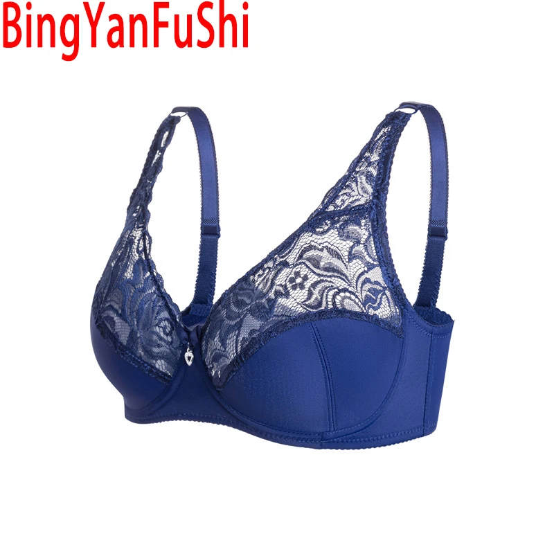 2023 Top women push up bra deep V sexy lace support Minimizer Leisure  Intimate lingerie bra Large bust 105D 100D 95D 90D 85D B21 - AliExpress