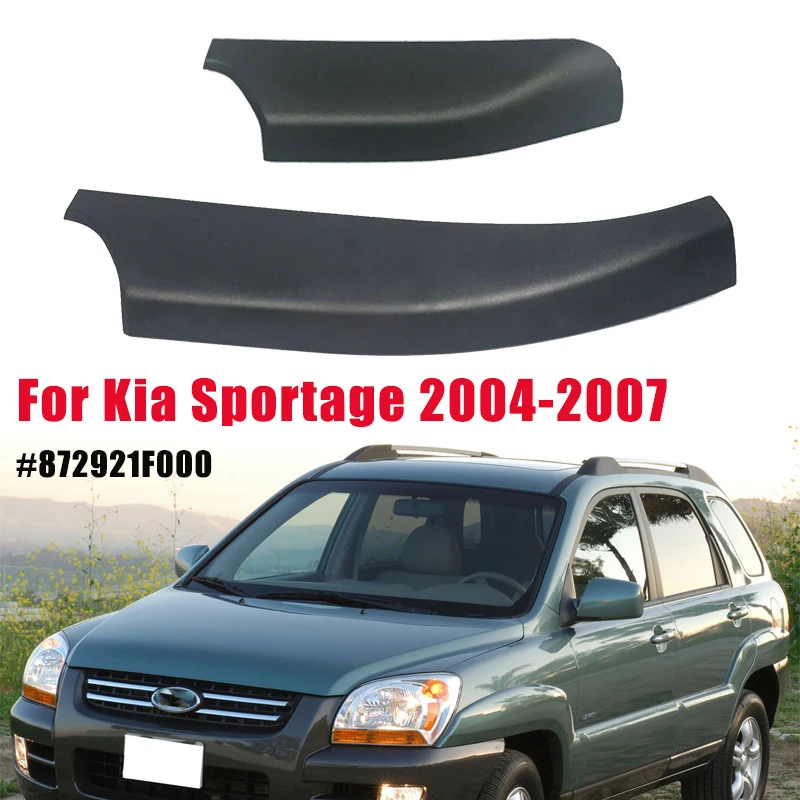 Roof Luggage Rack Cover Bar Rail End Shell For Kia Sportage 20042007
