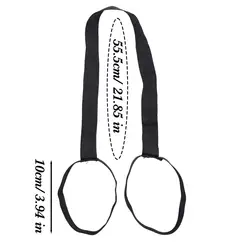 Heavy - Duty Adjustable Yoga Mat Strap Carrier with Elastic Band (1pc)