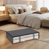 Underbed Storage Bag Portable Foldable Quilt Bag Wardrobe Clothes Storage Box Dustproof Organizer Large Capacity 5