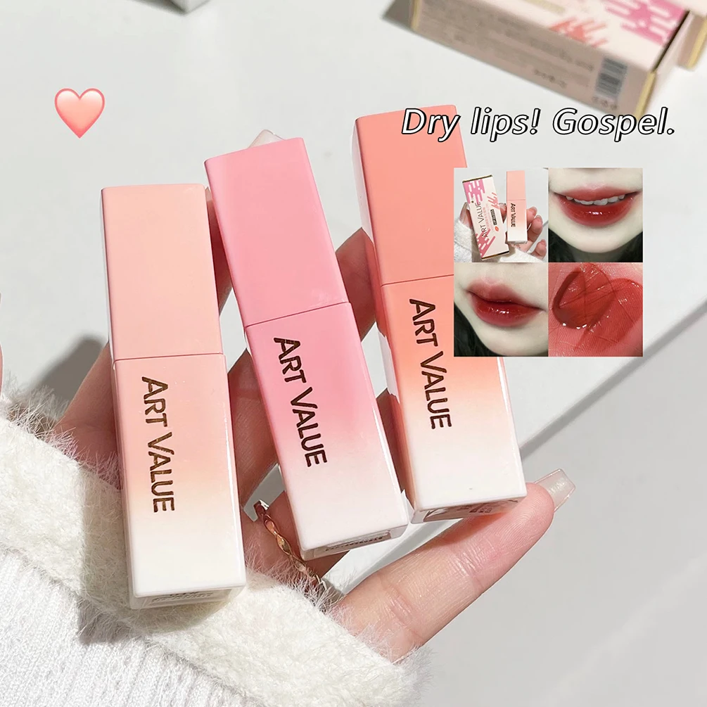Lip Gloss Lip Makeup Lip Glaze Lip Tint Lip Plumper Mirror Lip Glaze Moisturizing Lip Gloss Non-Stick Cup Long-Lasting Makeup Water Glossy Liquid Lipstick Tint Plumper Cosmetic