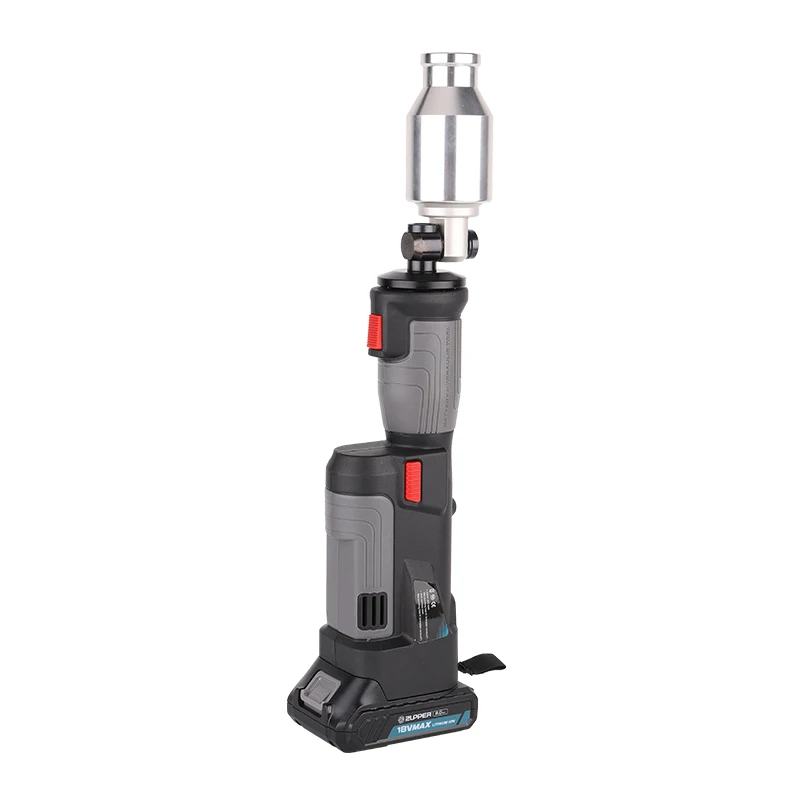 

PZ-6AL Battery Hole Punch driver for mild steel & stainless steel Max in 3.5mm mild metal sheet 22.5-61.5mm