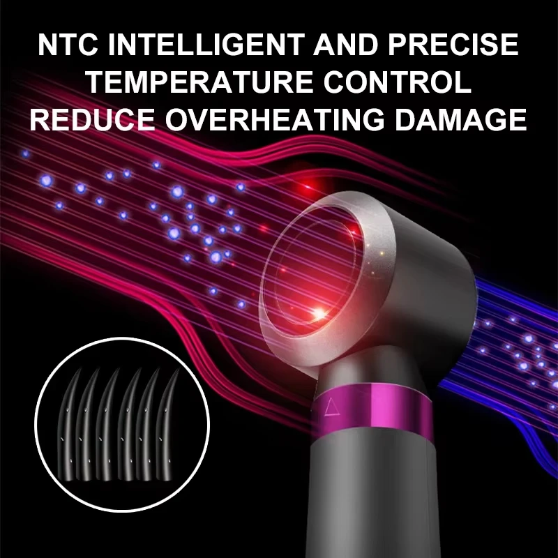 Xiaomi MIJIA 5 in 1 Multifunctional Hair Dryer Portables High Speed Hairdryer Professional Noise Reduction Constant Temperature 6