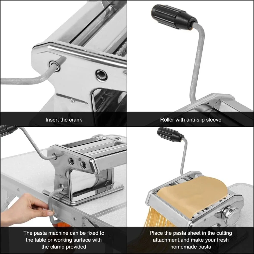 Manual Stainless Steel Pasta Maker 5