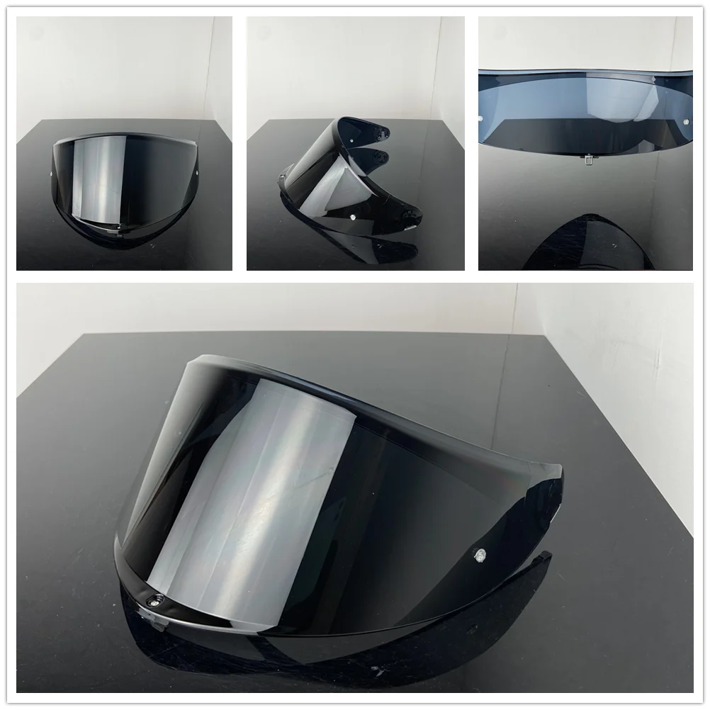 K6S Viseiras Capacete Helm-Gesichtsschutz, Visier, Windschutzscheibe für AGV K6, hochfester Sonnenschutz, Galvanikprozess – Detail 6