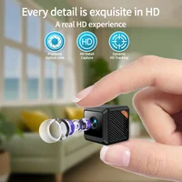 Mini caméra WiFi 1080P, vision nocturne, sécurité domestique intelligente, surveillance CCTV, camping en plein air, caméra subminiature 1
