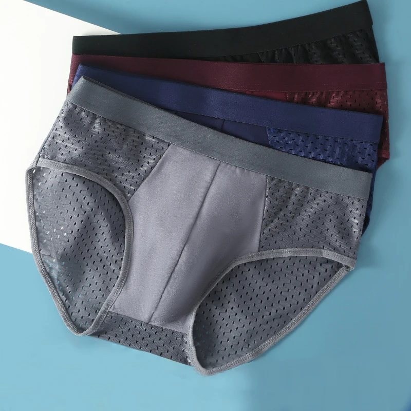 CHICTRY Uomo Slip Mutande Perizoma Sexy in Raso Rosso e Bianco Morbido Comodo G-String Natalizio