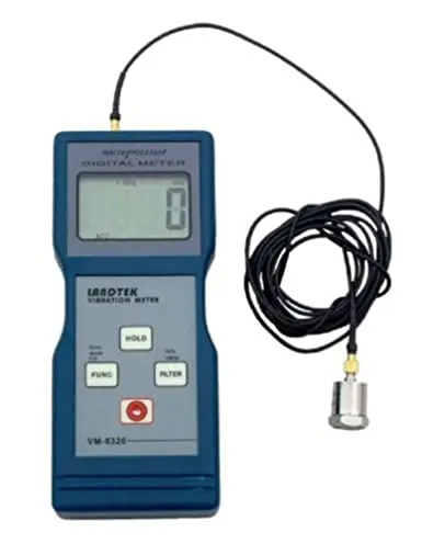 

LANDTEK VM-6320 Vibration Meter Tester NDT Instruments VM6320 (1 to 10KHz) / p-p 0.1-200mm /s VM6320