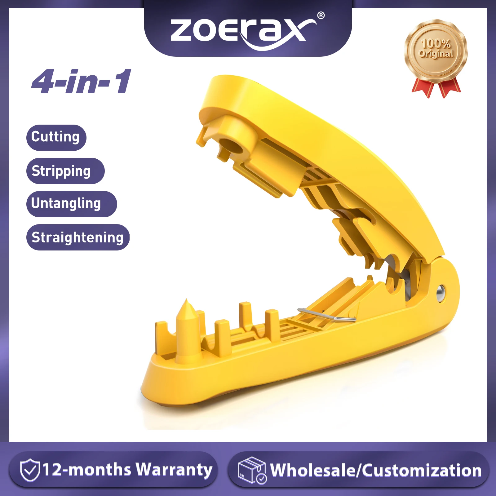 RJ45 Network Cable Tool 4 In 1 Stripping Tool
