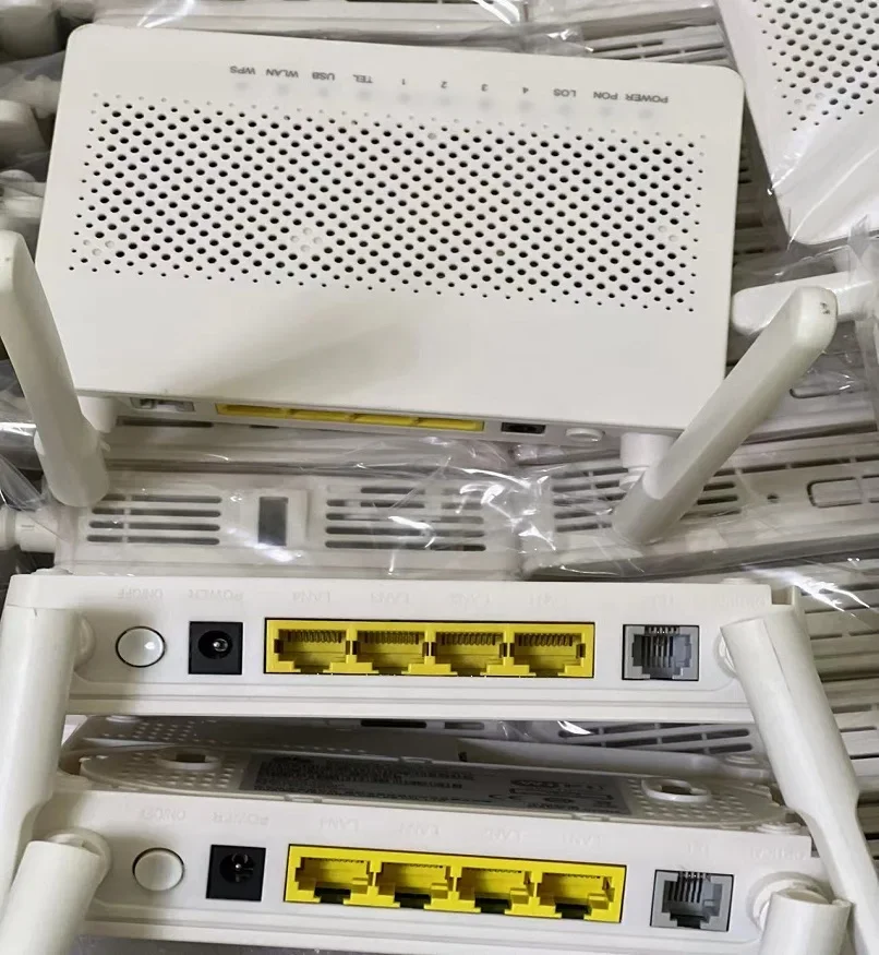 오리지널 HW EG8141A5 Gpon ONU FTTH 모뎀 라우터, 베어 메탈, 어댑터 1GE, 3FE, 1tel, 와이파이, 영어 소프트웨어 포함, 8 개, 신제품