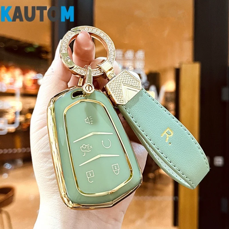 Portachiavi Moda Auto Uso Per Cadillac Xt5 Cover Buckle Xt4 Xt6 Xt6 Xts Atsl Ct6 2021-2022