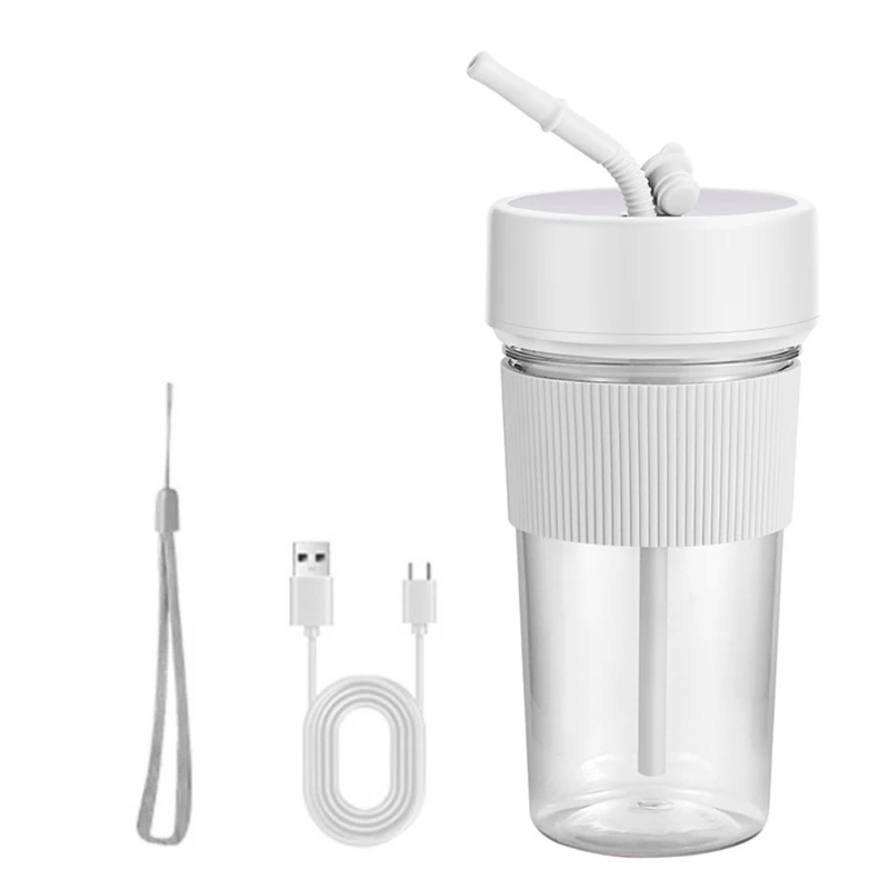 Small Rechargeable Fruit Juicers with Straw Fruit Mixer Portable Drop Shipping 3