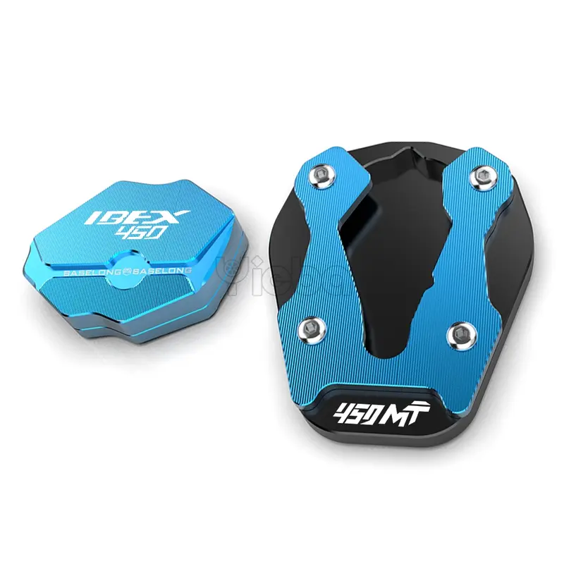 For CFMOTO 450MT MT450 Ibex 450 MT 2024 2025 Motorcycle Side Tripod Side Kick Aid Clip Kickstand Assistive Device Enlarge Pad - Image 5