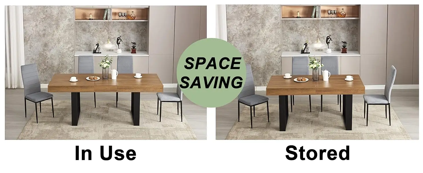 extendable dining room table