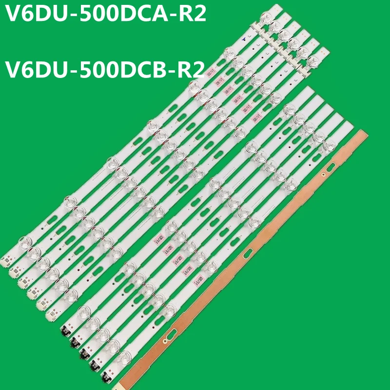 

12PCS LED Strip V6DU-500DCA-R2 V6DU-500DCB-R2 LM41-00253A LM41-00254A UE50HU6000 UE50KU6075 UE50KU6072 UE50KU6020 UN50MU6300