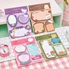 Lytwtw's-Cute Kawaii Animals Notes Notepad Cartoon Adhesive Memo Pad Office and School Supplies Stationery Sticker 4 Piece 4