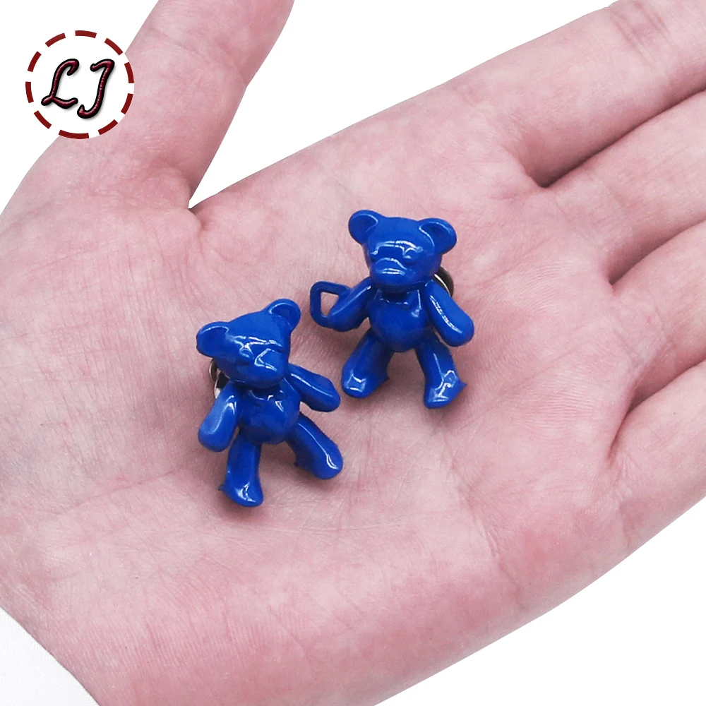 Fibbie Vita Senza Cuciture A Forma Di Orso | Regolabili Per Jeans E Vestiti | Con Bottoni A Pressione - Foto 9