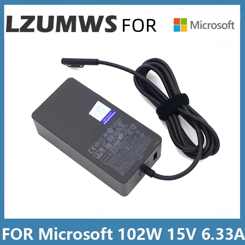 Adattatore Per Laptop 15V 6.33A 102W Per Microsoft Surface Pro 7 Pro 6 Pro 5 Pro 4 Pro 3 Surface Laptop 3 1798 5V 1.5A