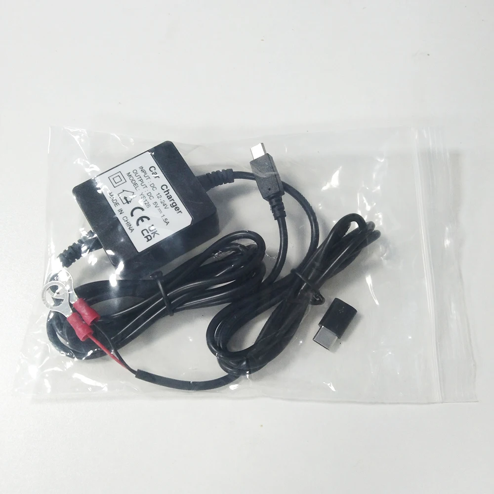 TKSTAR GPS 트래커용 유선 자동차 충전기, GSM 로케이터, 실시간 추적 장치, DC 12-24V, 5V, 1.5A