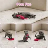 Bite Resistant Catnip Toy for Cats,Catnip Filled Cartoon Mice Cat Teething Chew Toy 5