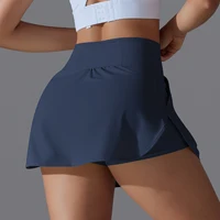 Outdoor Sports Yoga Skirt Badminton Tennis Skirt High Waist Breathable Sweat Skirt Active Athletic Yoga Fitness Skirt Short - Image 6