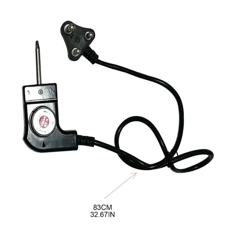 Universal Electric Griddle Power Cord with Strong Connection - Kitchen Appliance Replacement Cable with Global Plug Options