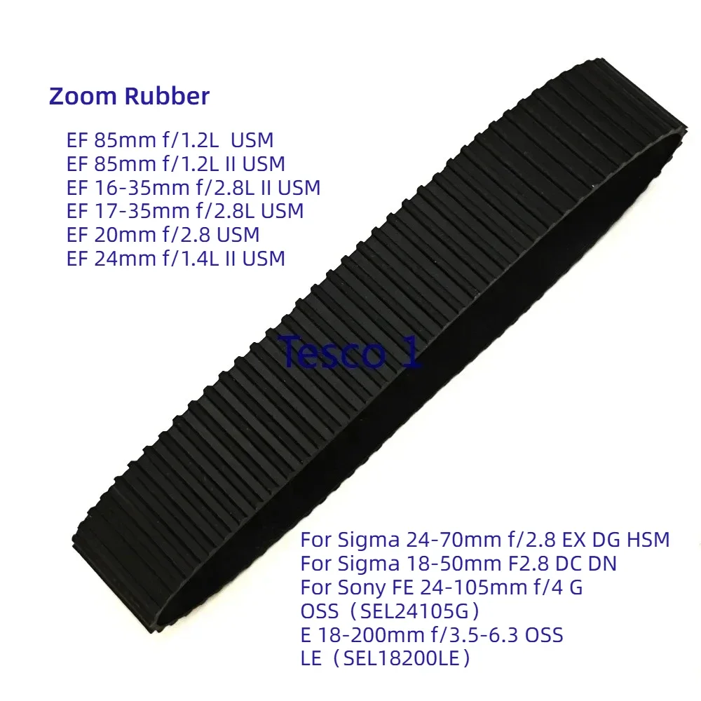 NEW Lens Zoom Rubber Ring for Canon EF 85mm f/1.2 I II 85 mm 16-35mm 17 ...