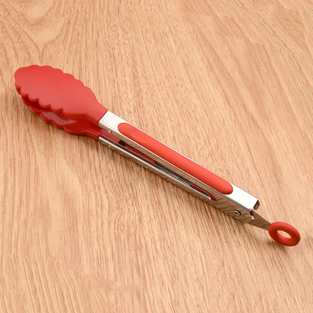 1Db Bbq Szilikon Ételek Konyha Konyhák Nem Csúszás Főző Klip Bilincs Saláta Szerszámok Grill Konyhai Kiegészítők - Image 2