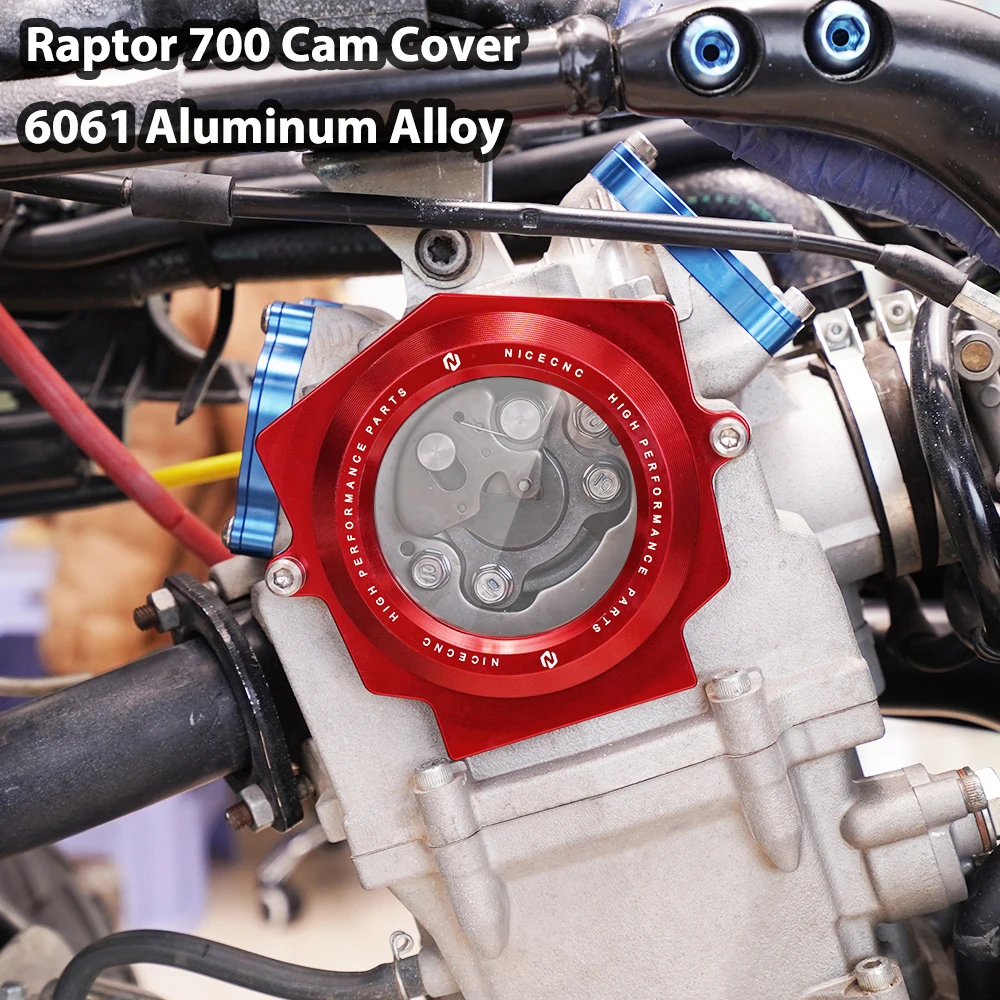 Engine Cam Cover ATV Oil Filter Cap Aluminum For Yamaha Raptor 700 2006-Raptor700R YFM700 R