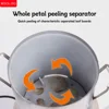 XEOLEO Electric Garlic Peeling Machine Garlic Skin Peeling Maker Food Processor Commercial for Home Grain Separator Restaurant 4